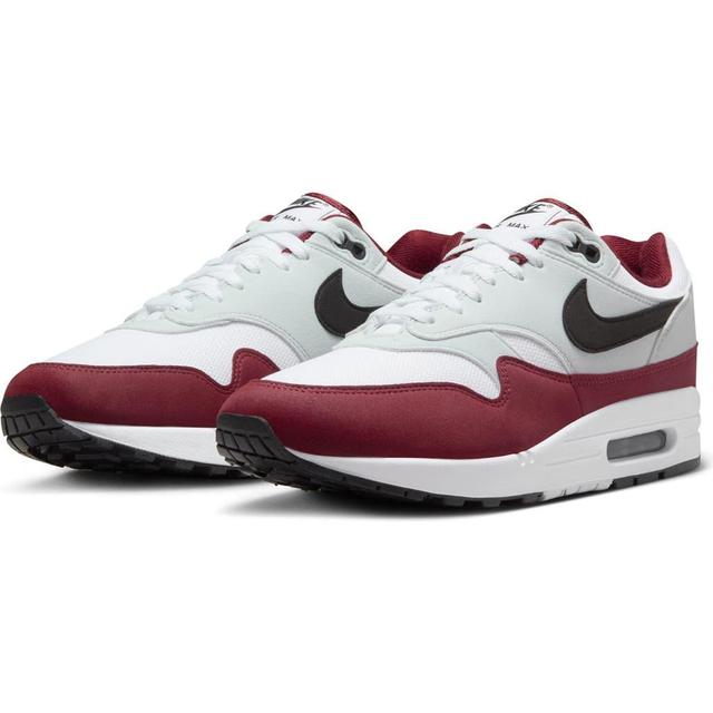 Air Max 1 Sneaker In White/black/team Red Product Image