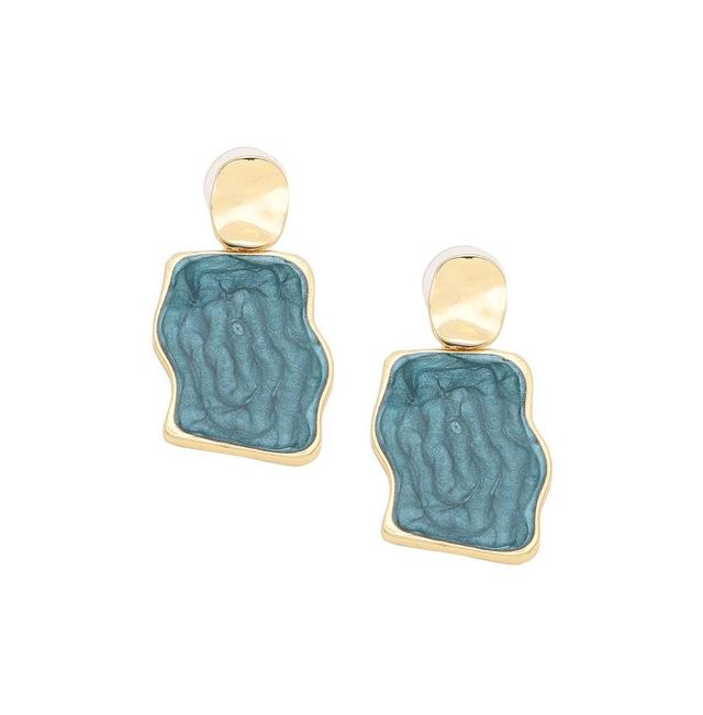 Sohi Womens Gold Under-The-Sea Drop Earrings Product Image