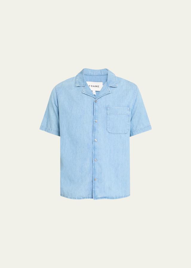 Mens Chambray Camp Shirt Product Image