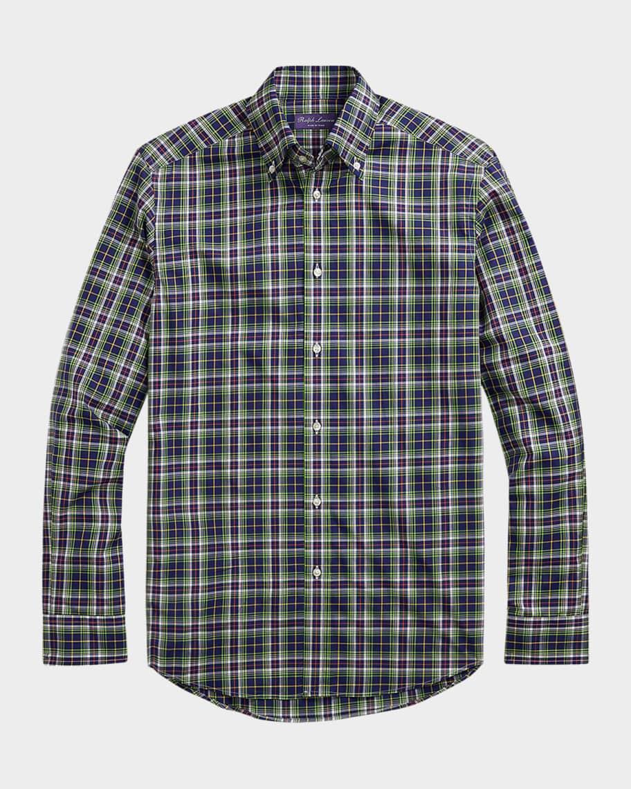 Men's Cameron Plaid Poplin Shirt Product Image