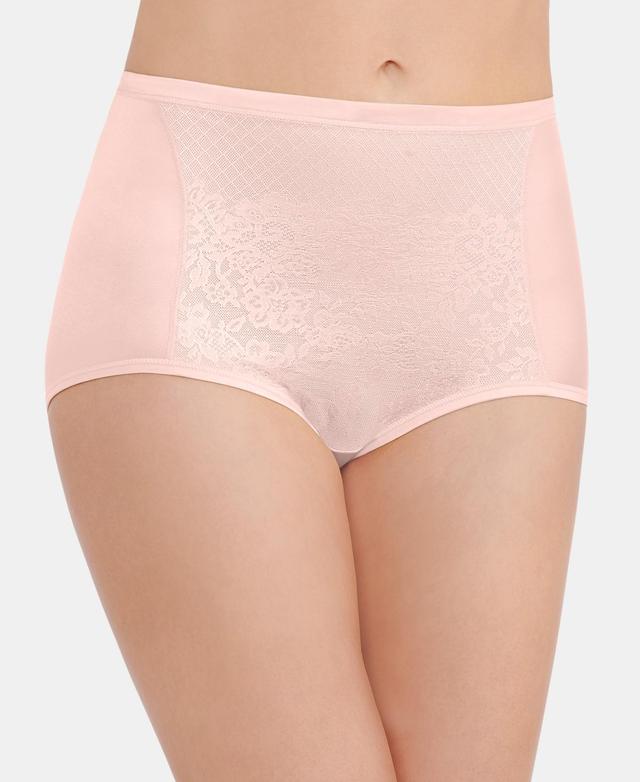 Vanity Fair Womens Smoothing Comfort with Lace Brief Underwear Product Image