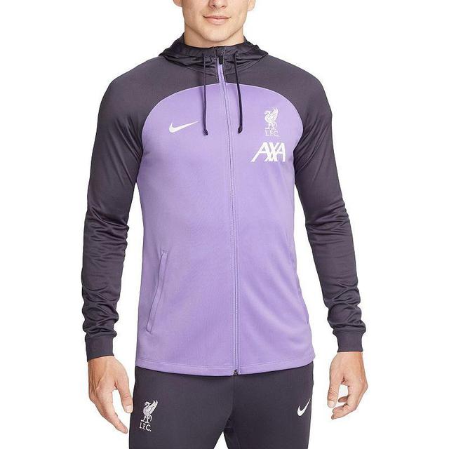 Mens Nike Purple Liverpool 2023 Strike Raglan Full-Zip Track Jacket Product Image