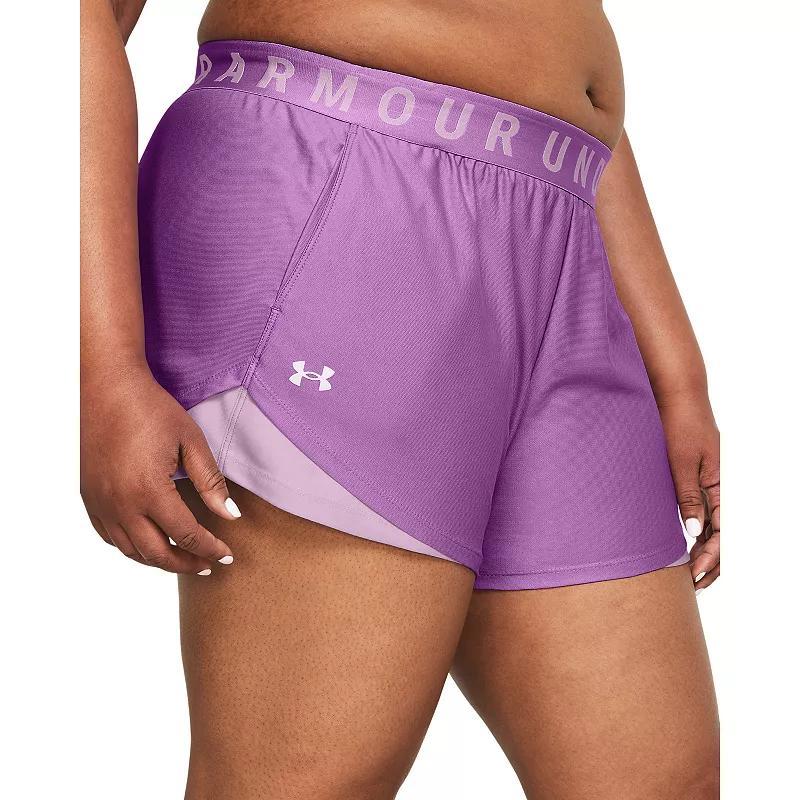 Plus Size Under Armour Play Up 3.0 Shorts, Womens Product Image