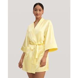 Golden Cocoon Silk kimono Robe Product Image