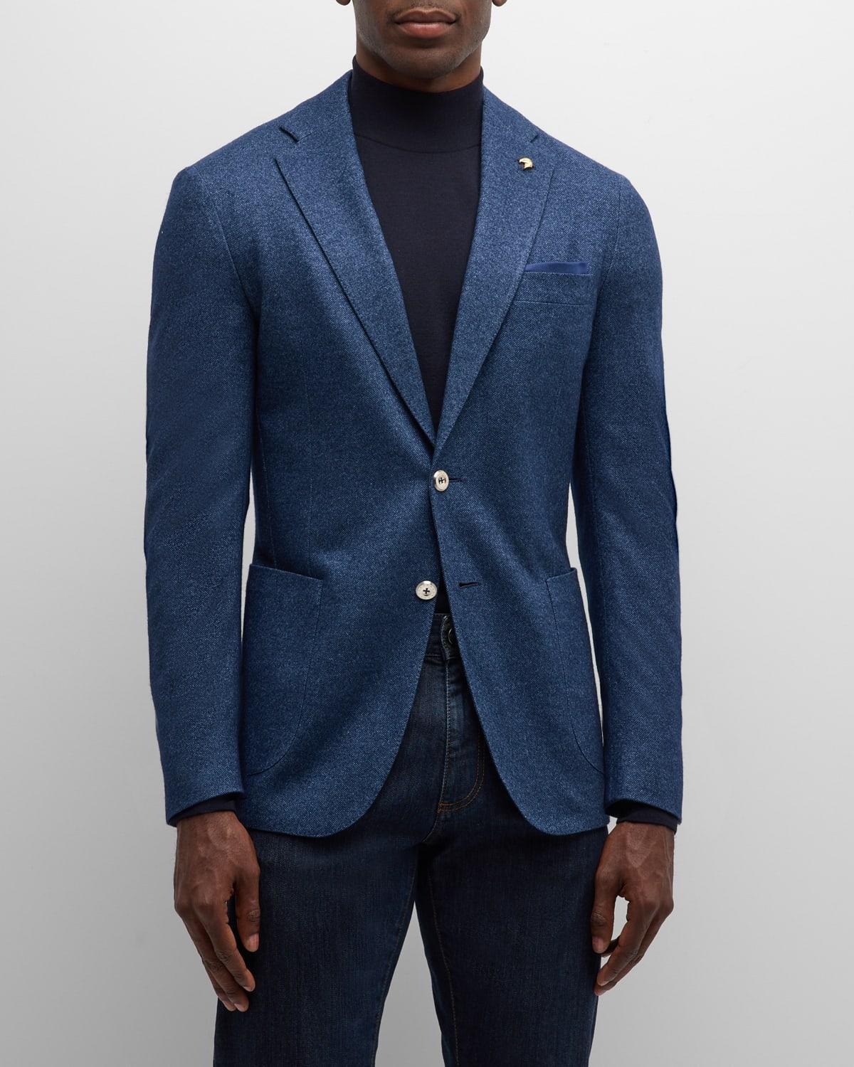 Mens Melange Silk and Cashmere Blazer Product Image