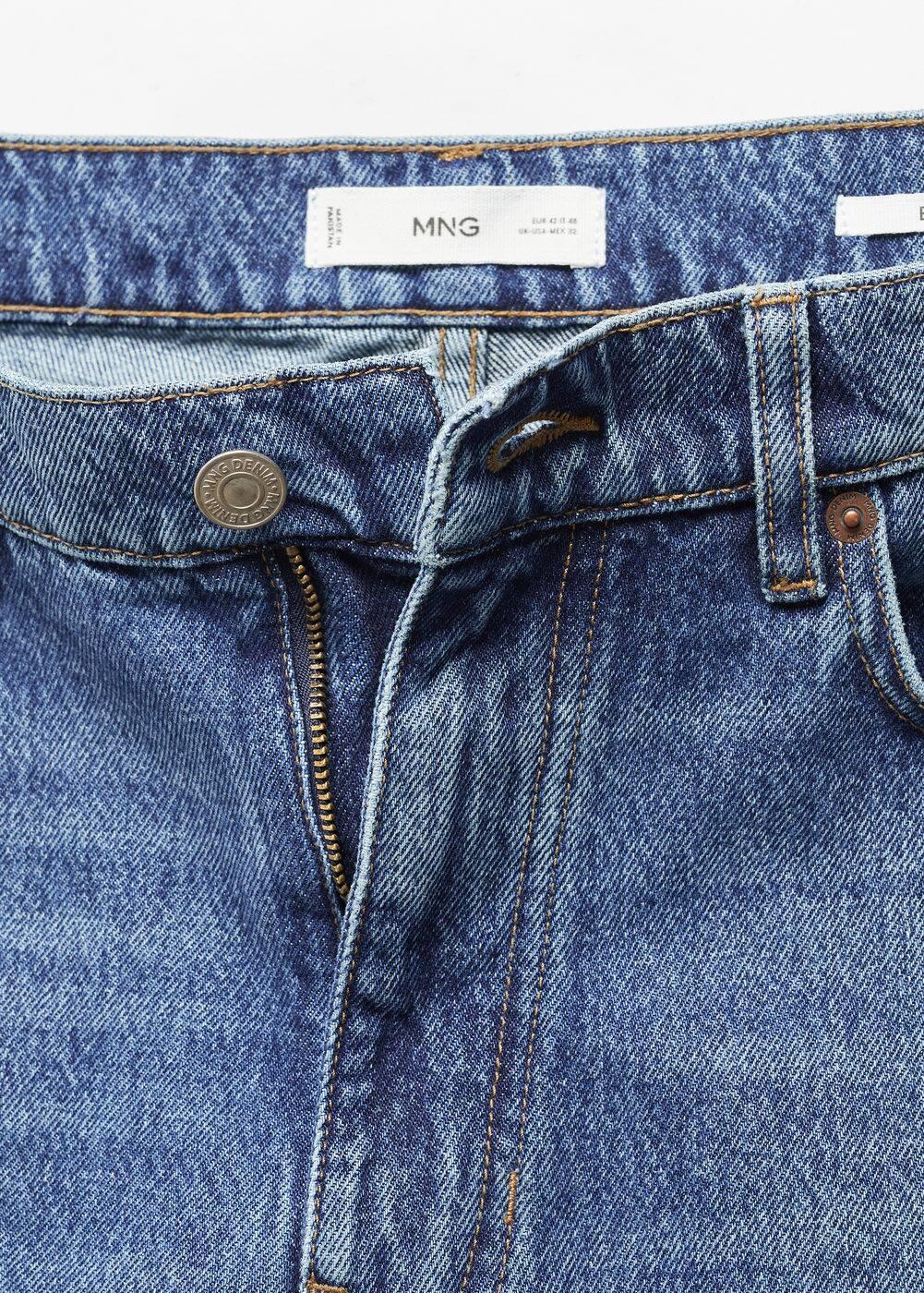 MANGO MAN - Bob straight-fit jeans dark blueMen Product Image