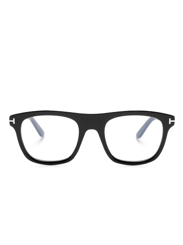 Square-frame Glasses In Black Product Image