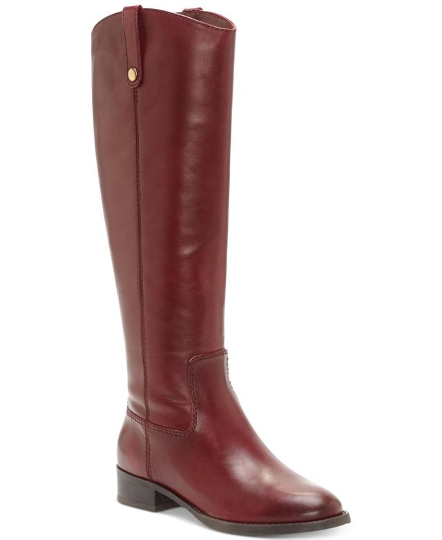 I.n.c. International Concepts Fawne Riding Leather Boots, Created for Macys Product Image