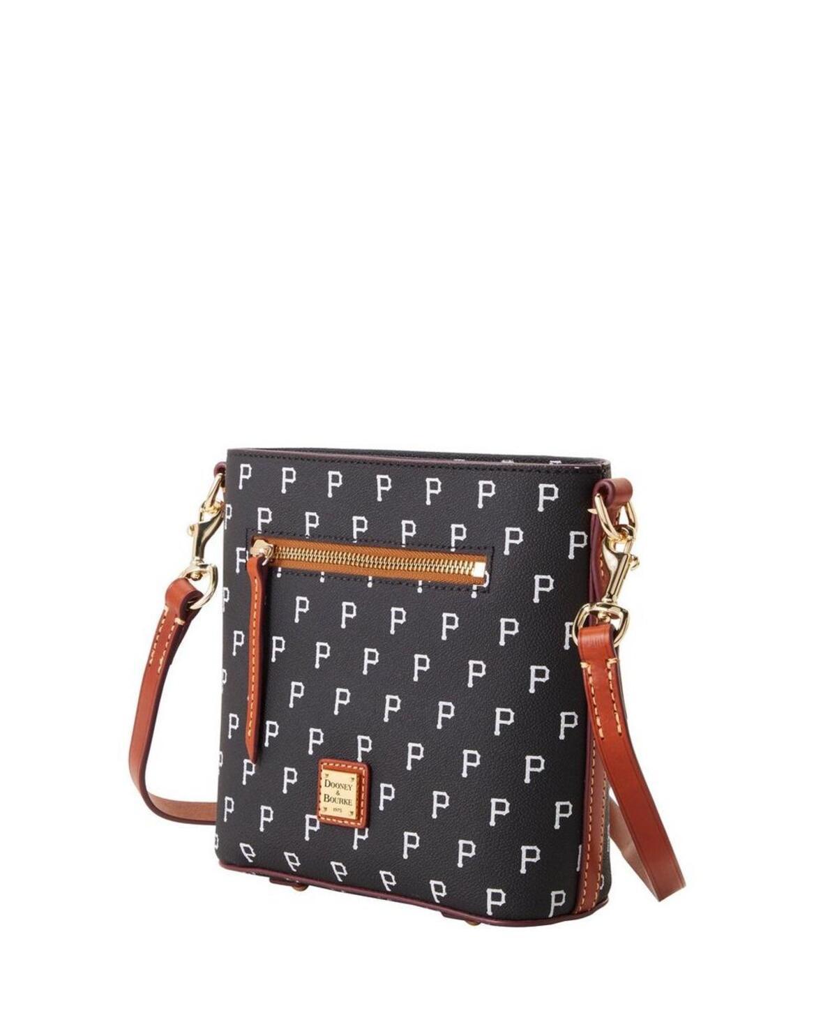 Womens Dooney & Bourke Pittsburgh Pirates Signature Small Zip Crossbody Product Image