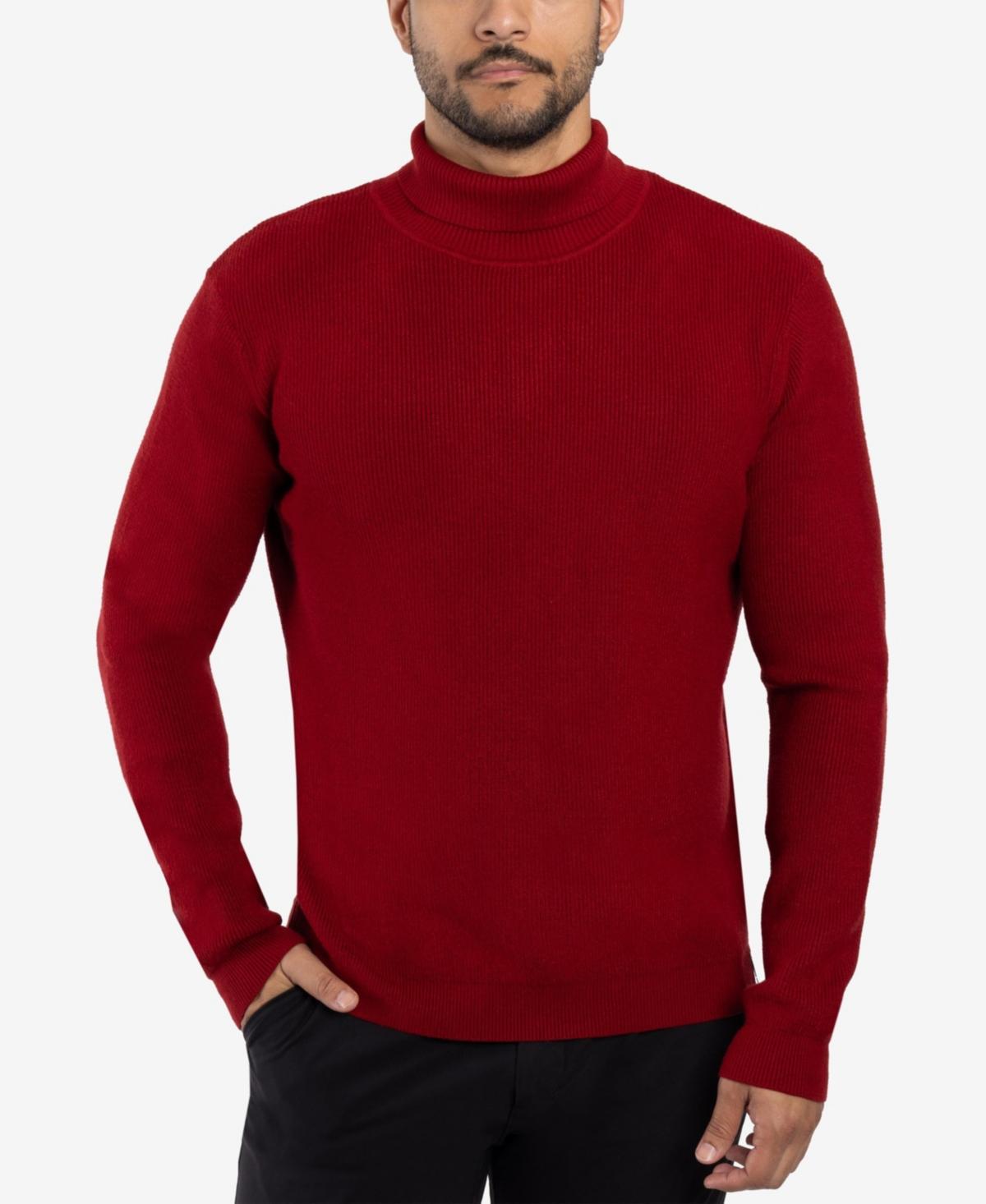 Spring + Mercer Mens Ribbed Turtle Neck Sweater Product Image