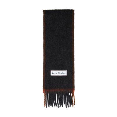 Fringed Scarf In Black product image