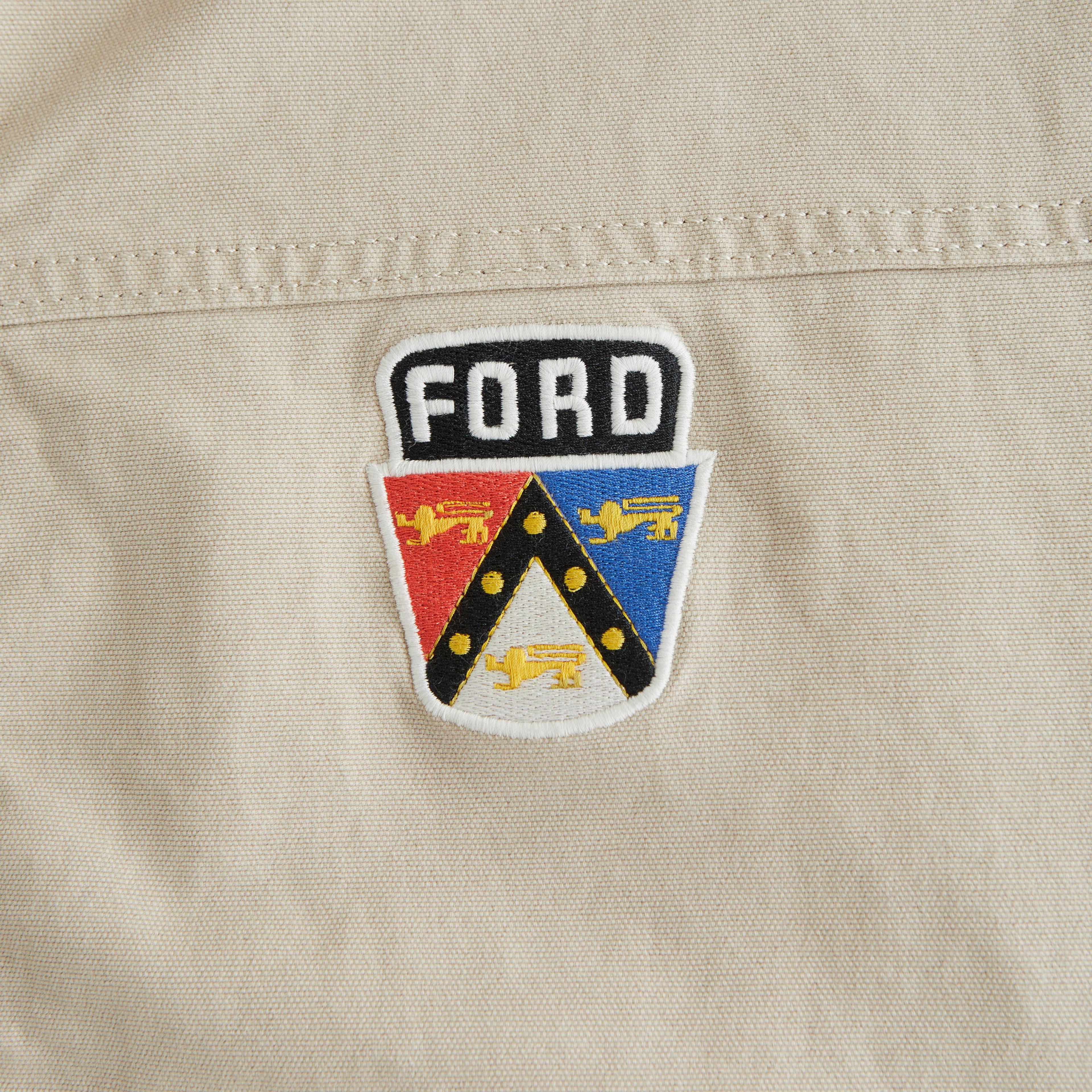 Ford Cropped Zip Workwear Jacket Product Image