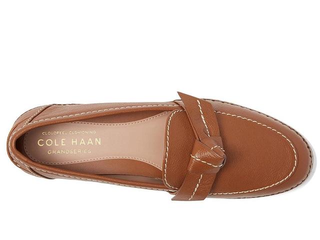 Cole Haan Cloudfeel All Day Bow Loafer (British Tan Leather) Women's Shoes Product Image