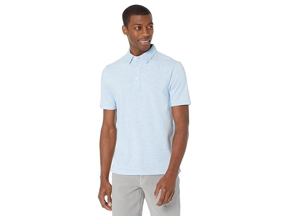 Mens Movement Pinstriped Cotton-Blend Polo Shirt Product Image