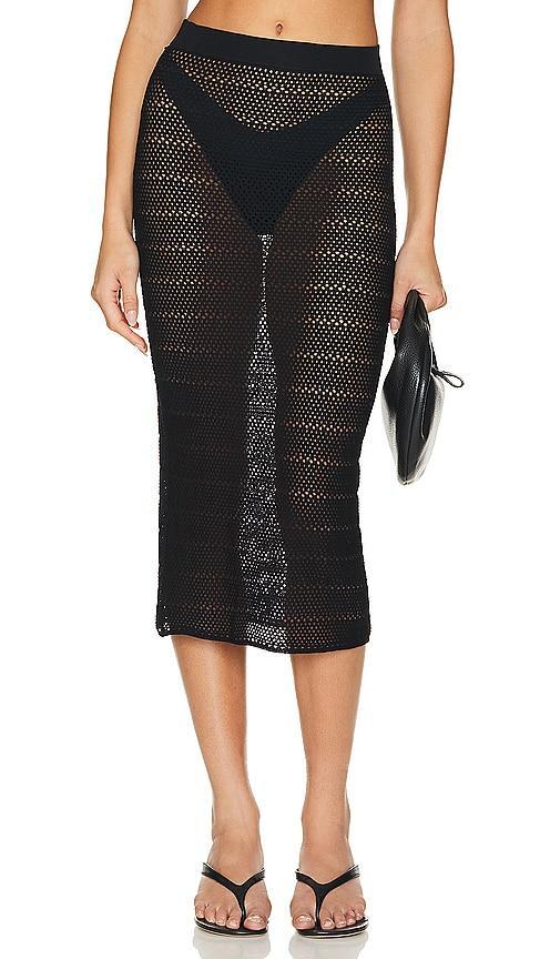 Long Crochet Skirt Product Image