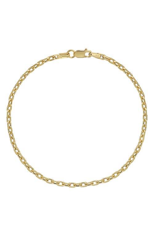 Bony Levy Mens 14K Gold Link Bracelet Product Image