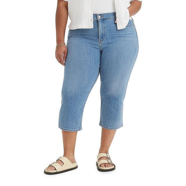 Levi's Womens Plus 311 Mid Rise Shaping Capris Jean Product Image