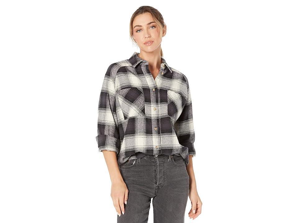 Rip Curl Count Flannel Shirt (Washed ) Women's Clothing product image