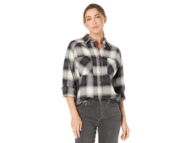 Rip Curl Count Flannel Shirt (Washed ) Women's Clothing Product Image