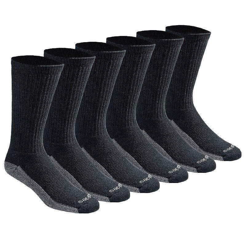 Mens Dickies 6-pack Dri-Tech Comfort Moisture-Control Crew Socks Product Image