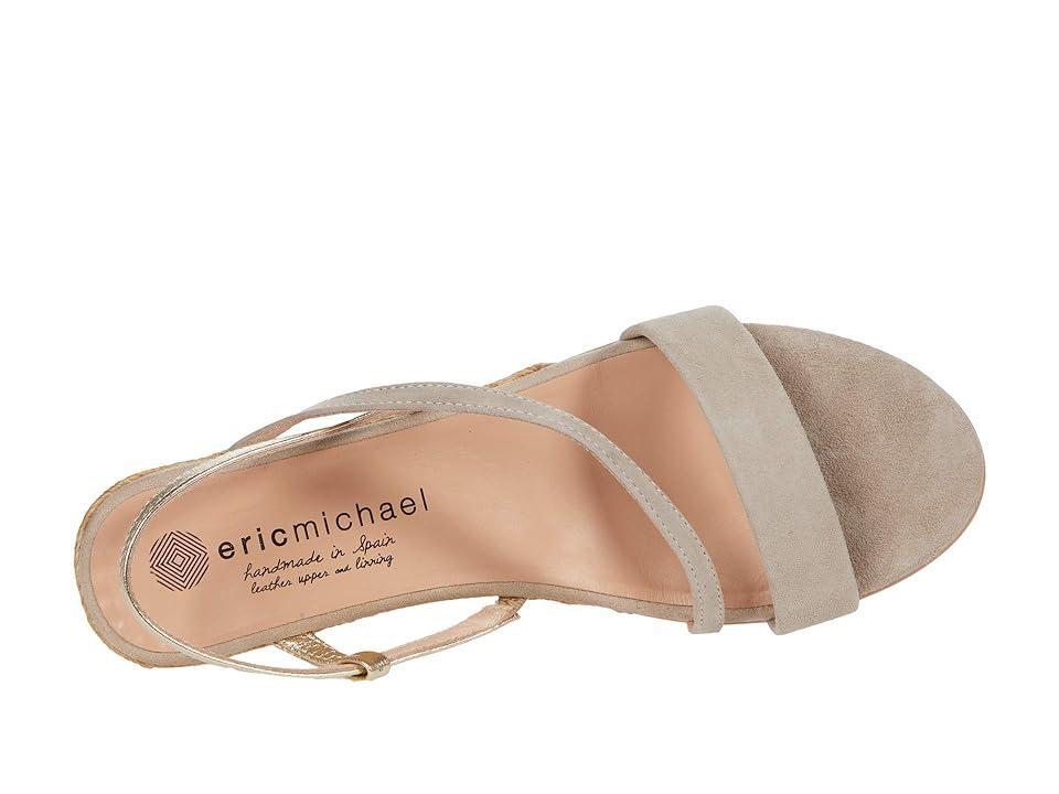 Eric Michael Betsy (Beige) Women's Wedge Shoes Product Image