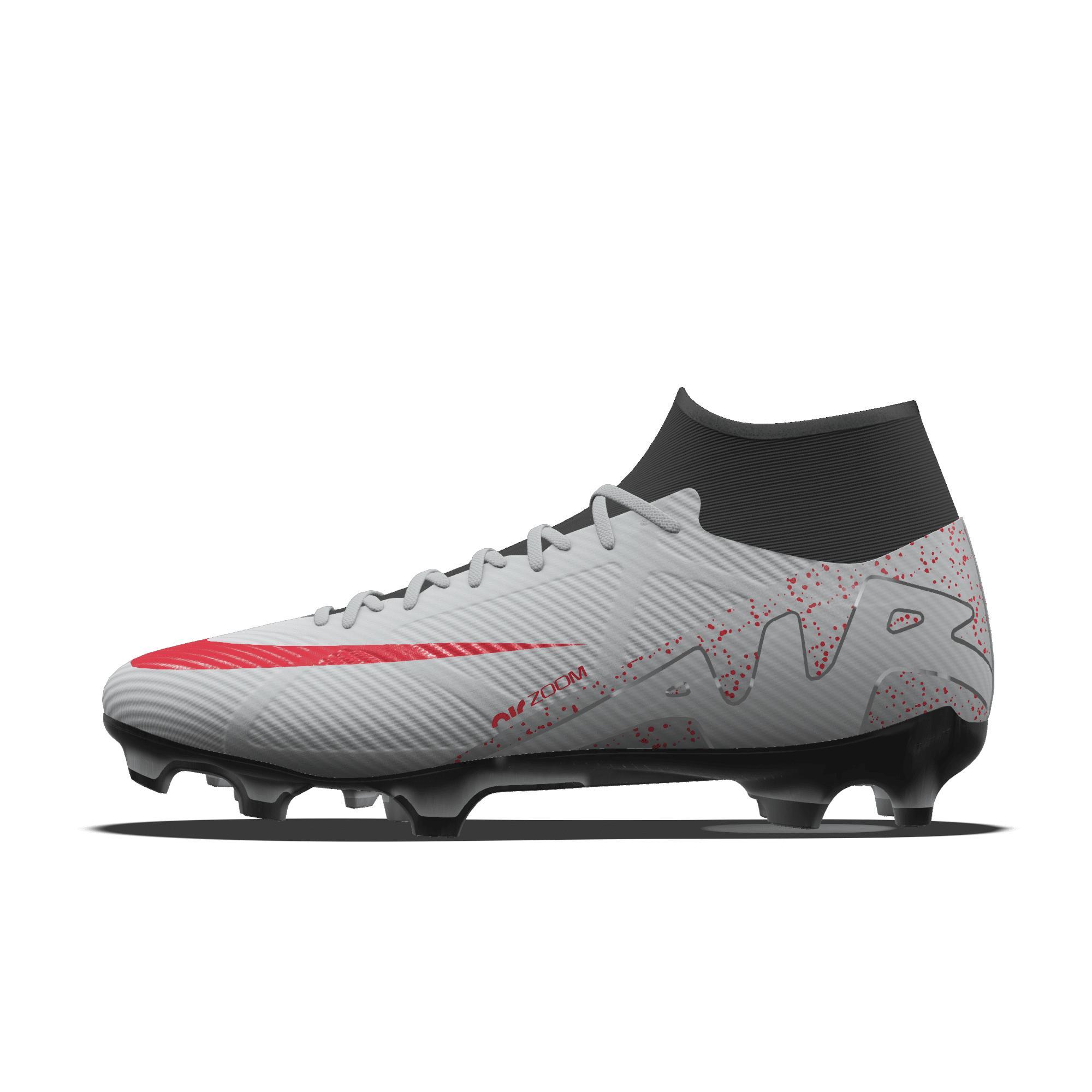 Nike Men's Mercurial Superfly 9 Academy By You Custom Firm-Ground Soccer Cleats Product Image