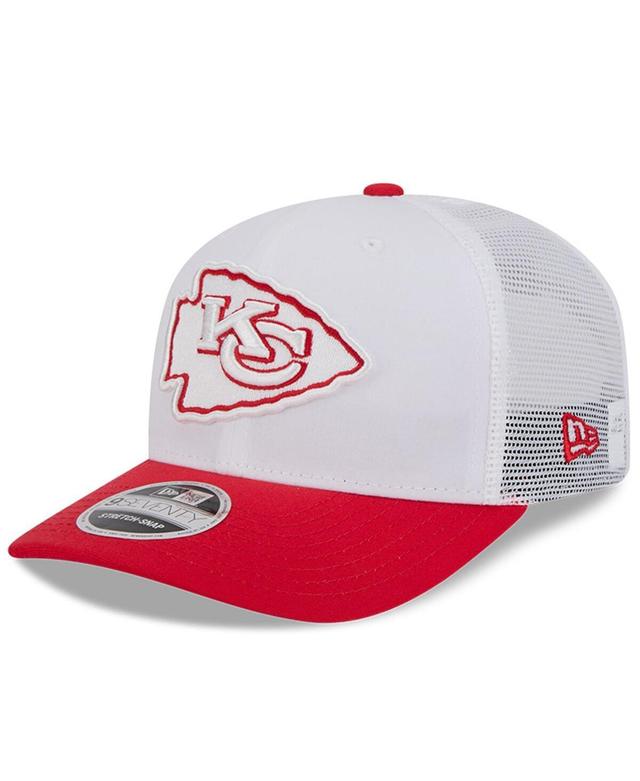 New Era Mens White Kansas City Chiefs 2024 Nfl Training Camp 9SEVENTY Trucker Hat - White Product Image