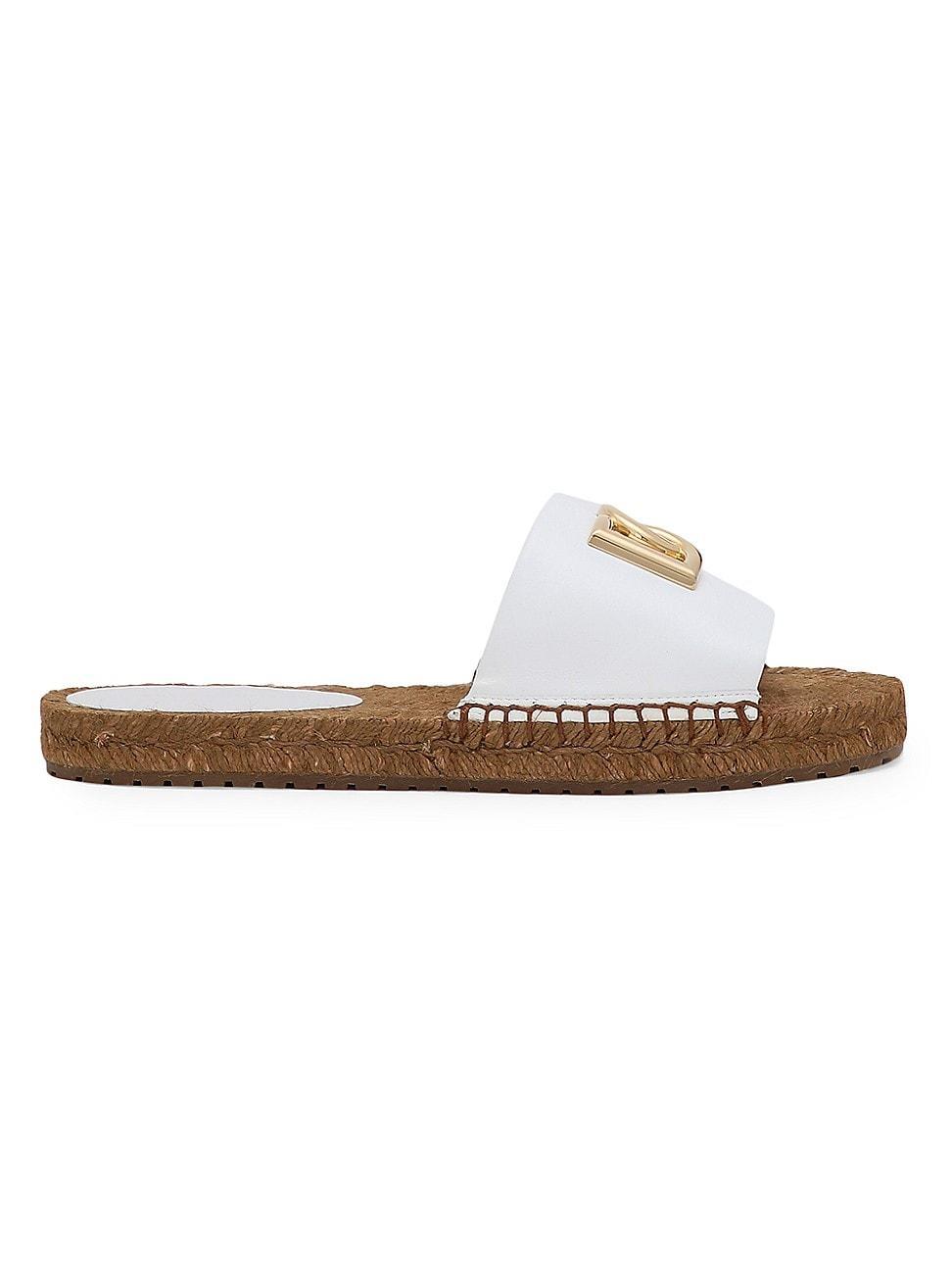 DG Medallion Napa Espadrille Sandals Product Image