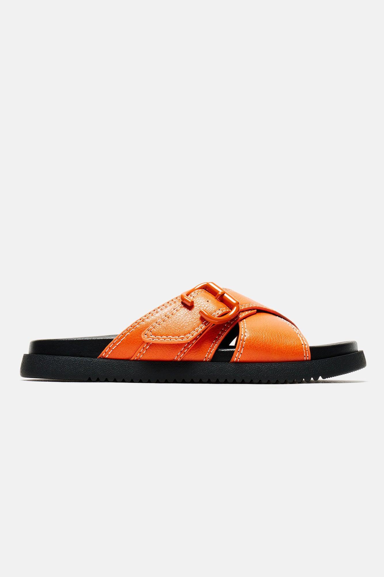 Your Only Pick Casual Slides - Orange Product Image