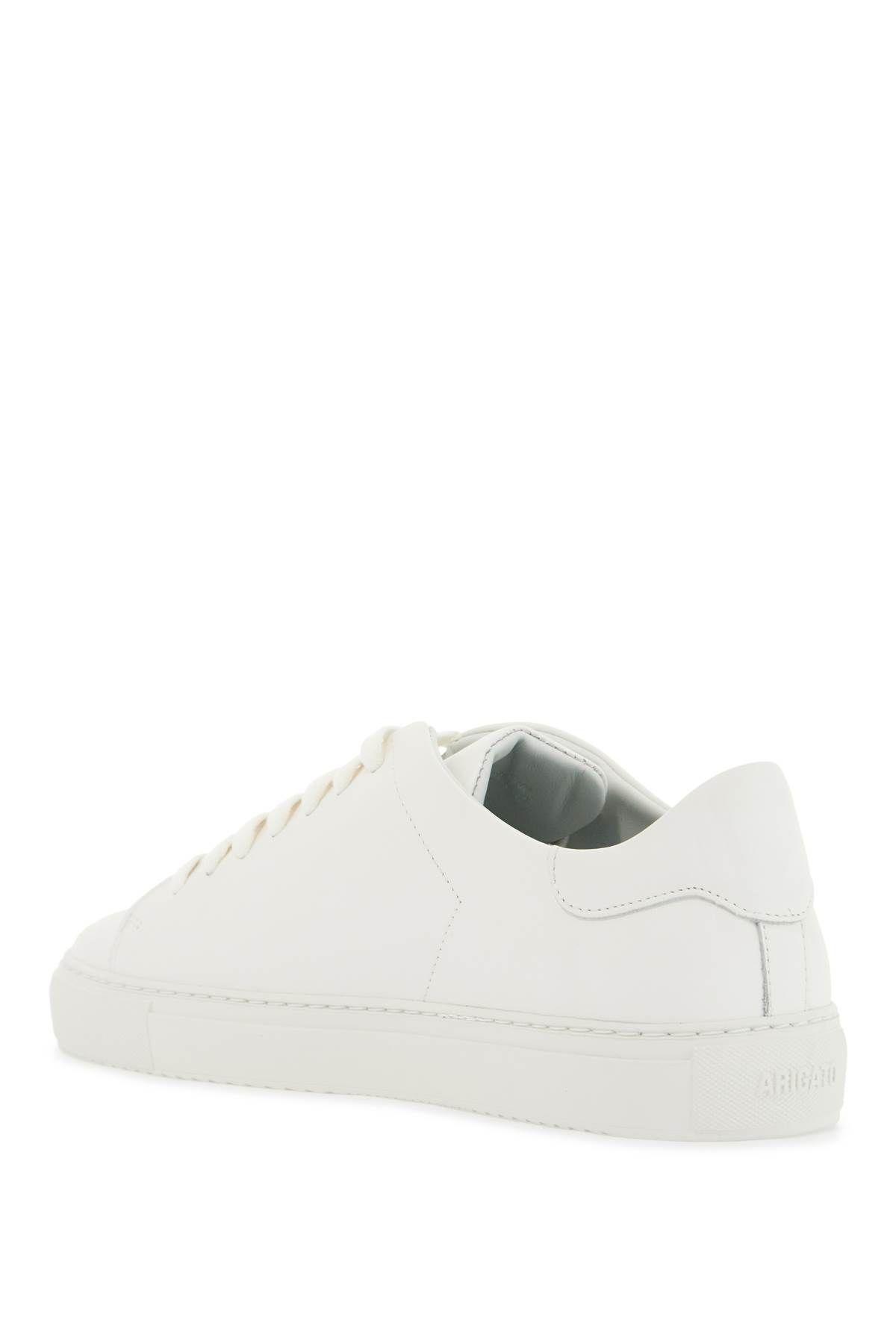 AXEL ARIGATO Clean 90 Brushed Leather Sneakers In White Product Image