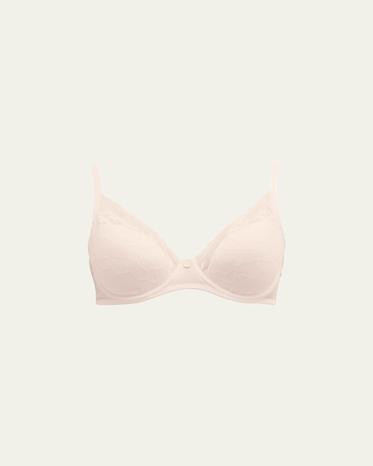 Womens Flora Lace Plunge Bra Product Image