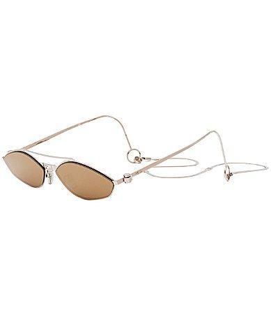 Womens Baguette 57MM Oval Sunglasses Product Image