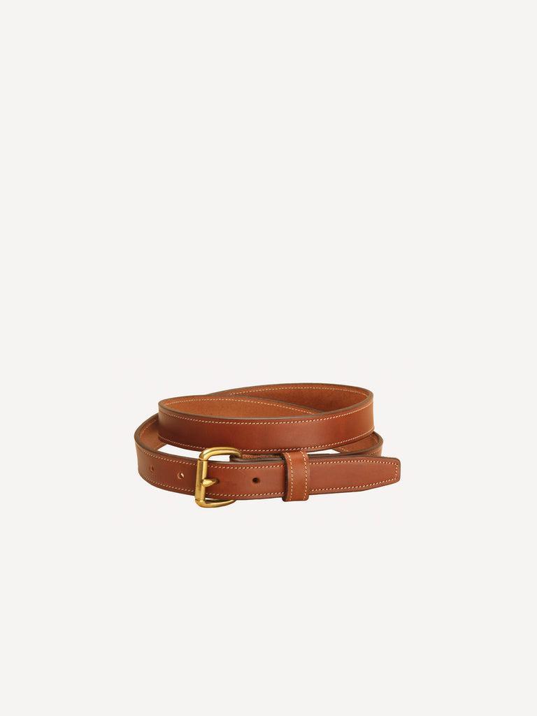 Tory Leather Stitched Belt Product Image