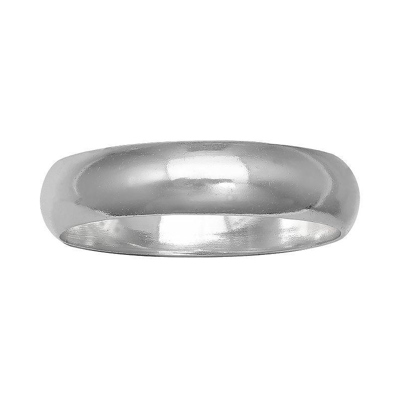 PRIMROSE Sterling Silver Polished Band - 5 mm, Womens Product Image