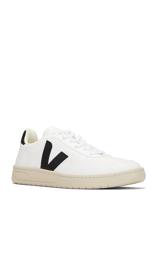 Veja V-10 Sneakers in White. Size 40, 41, 42, 43, 45, 46. Product Image