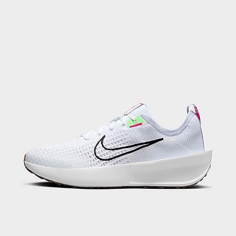 Nike Womens Nike Interact Run - Womens Running Shoes White/Black Product Image