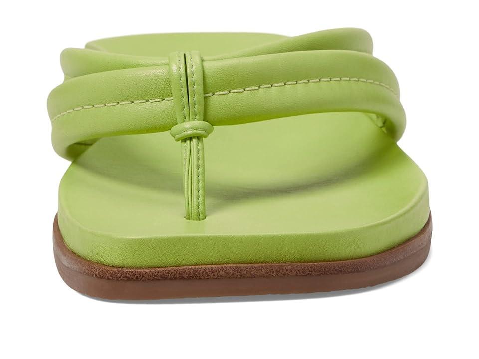 Bernardo Miami Comfort (Citron Glove Leather) Women's Wedge Shoes Product Image