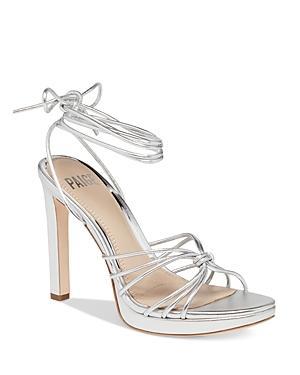 Paige Womens Viola Ankle Tie Strappy High Heel Sandals Product Image