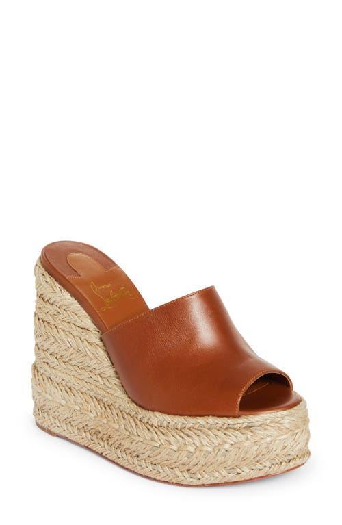 Christian Louboutin Ariella Platform Wedge Espadrille Slide Product Image