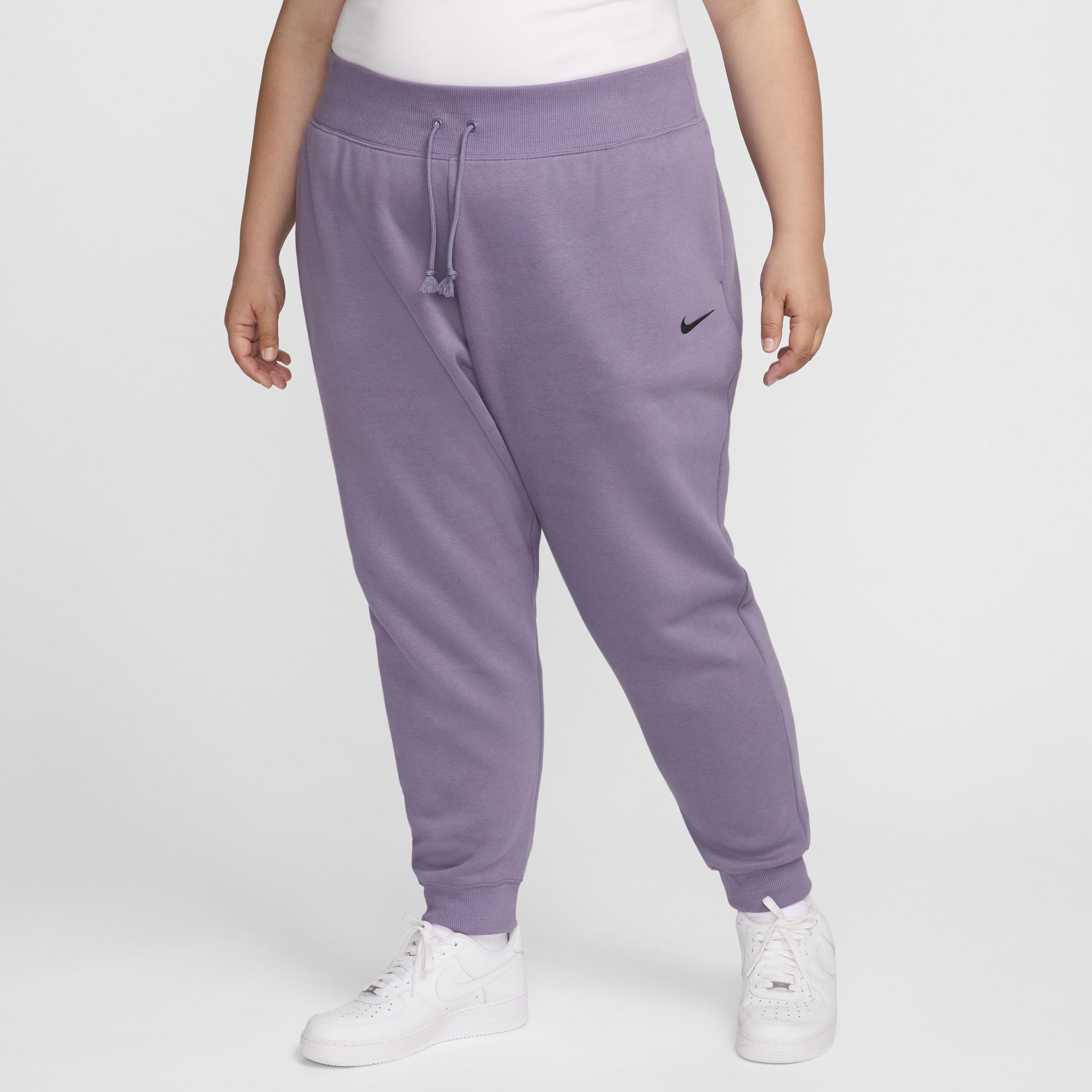 Women's Nike Sportswear Phoenix Fleece High-Waisted Jogger Pants (Plus Size) Product Image