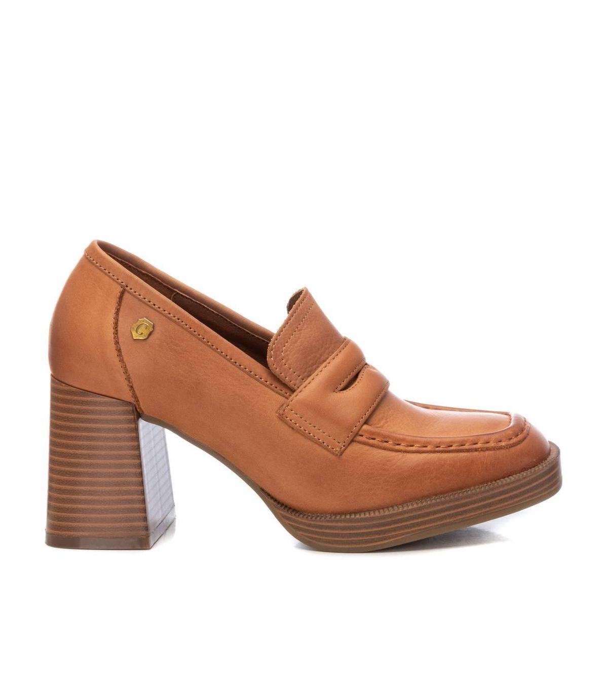 Carmela Collection, Womens Leather Heeled Loafers By Xti Product Image