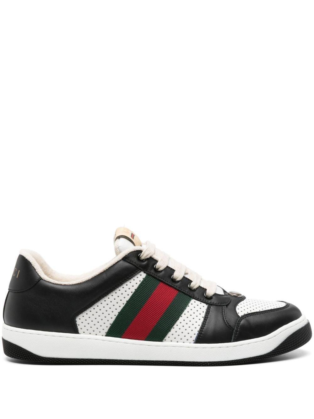 GUCCI Screener Leather Low-top Trainers In Multi Product Image