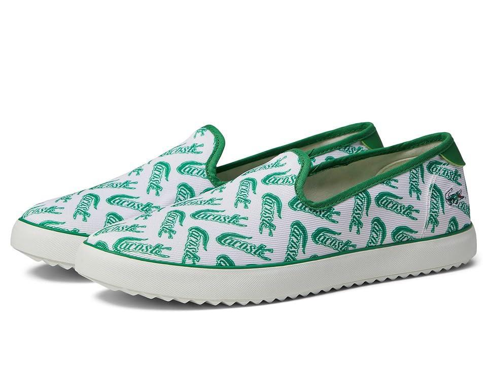 Lacoste Canvas Resort 123 2 (OffGreen) Women's Shoes Product Image