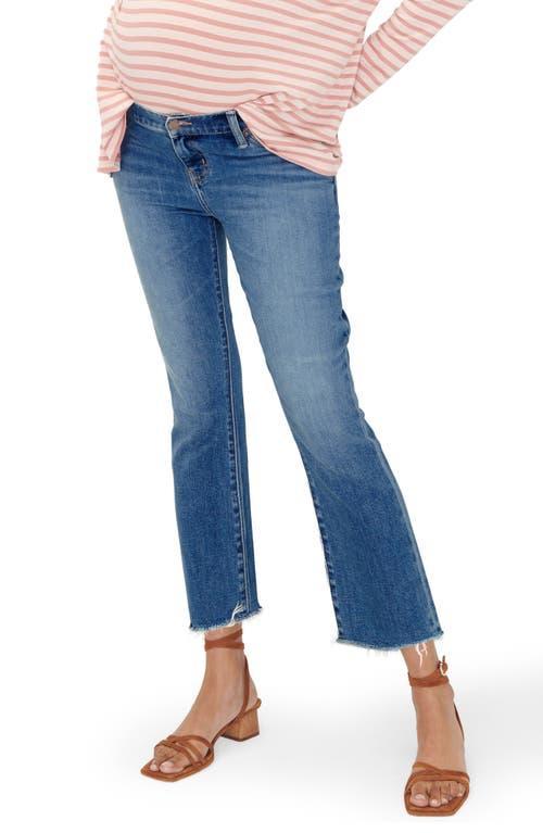 Womens The Under The Bump Crop Maternity Jeans Product Image