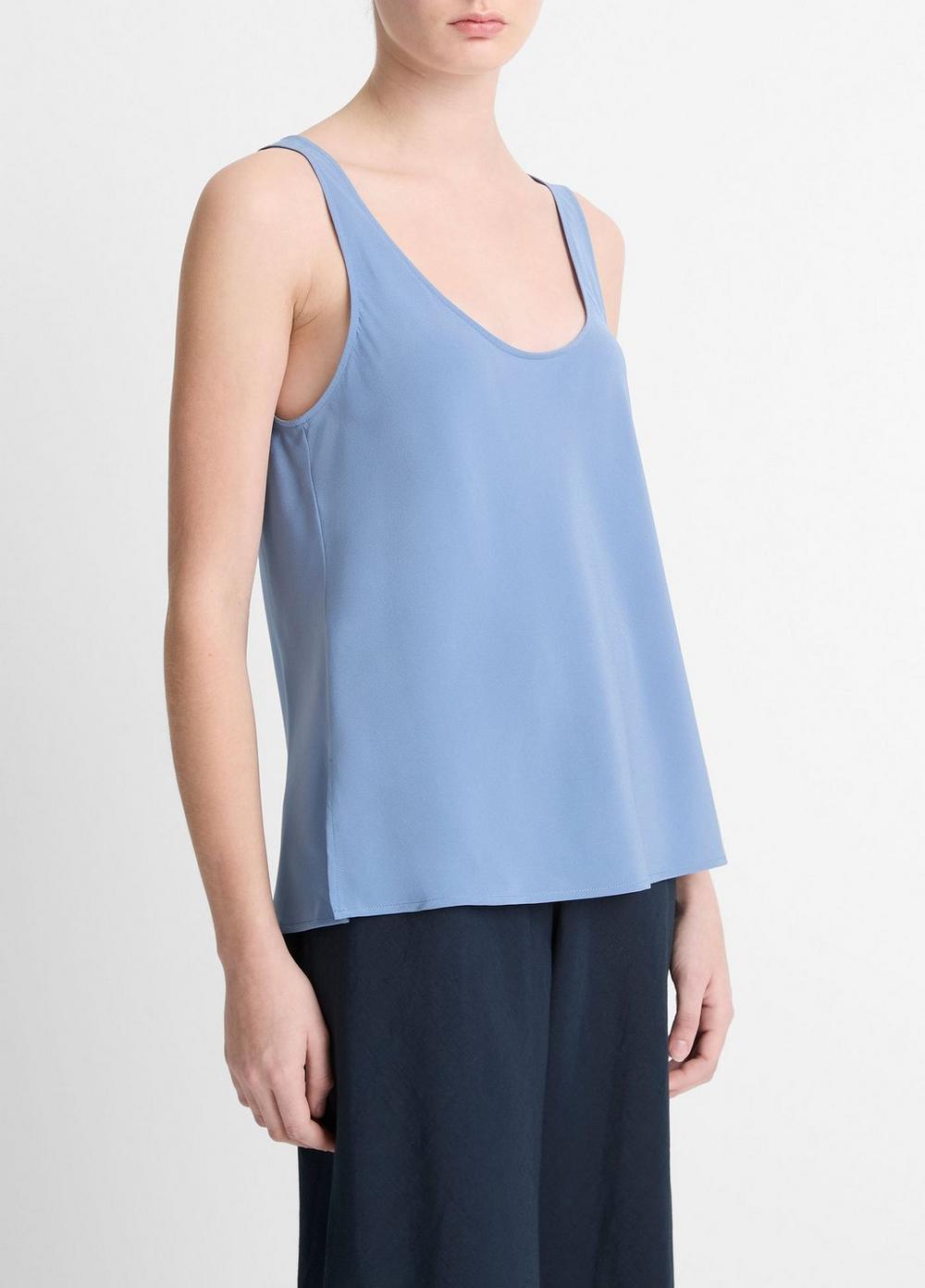 Classic Stretch-Silk Bias Tank Product Image