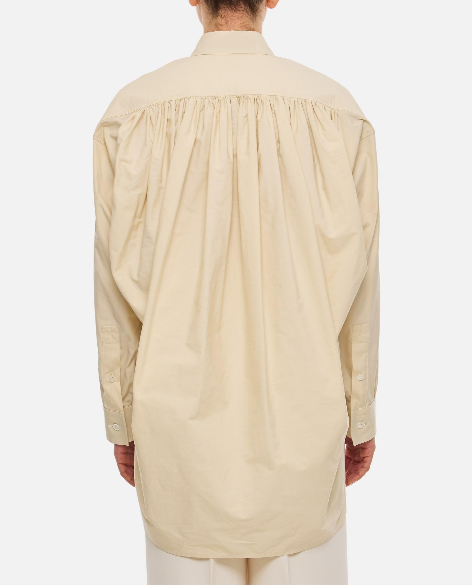 Popeline Over Shirt In Neutrals Product Image