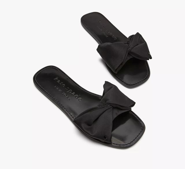 Bikini Bow Slide Sandals Product Image