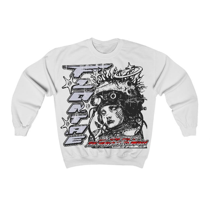 Black Cement 3s Flontae Sweatshirt Self Aware Graphic Product Image