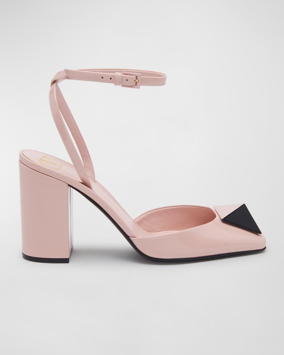 Roman Stud Solo Ankle-Strap Pumps Product Image