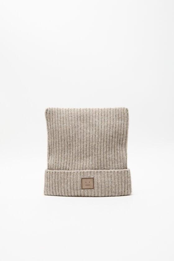 Face logo square beanie Product Image